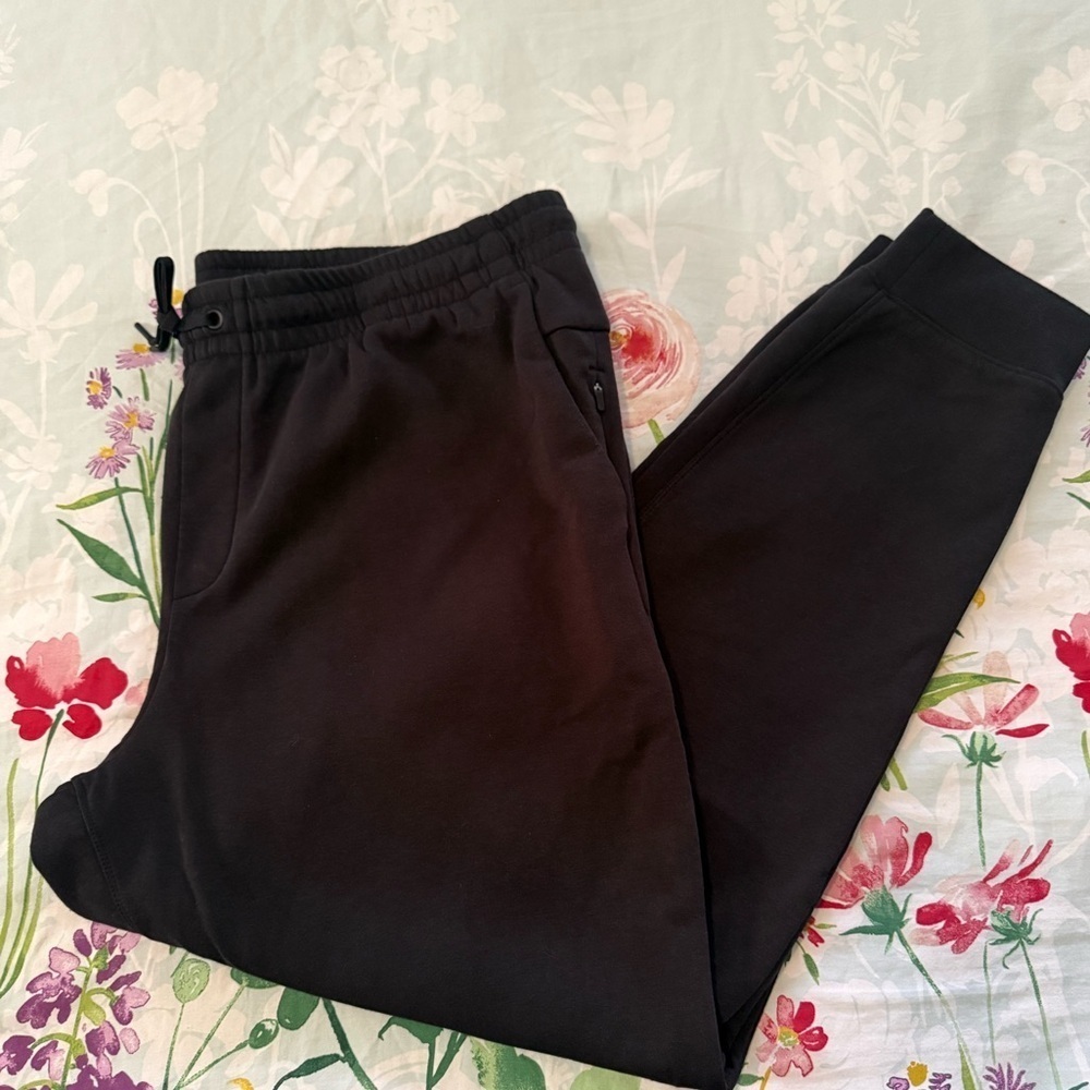 Members mark black mens active wear jogger in black XL